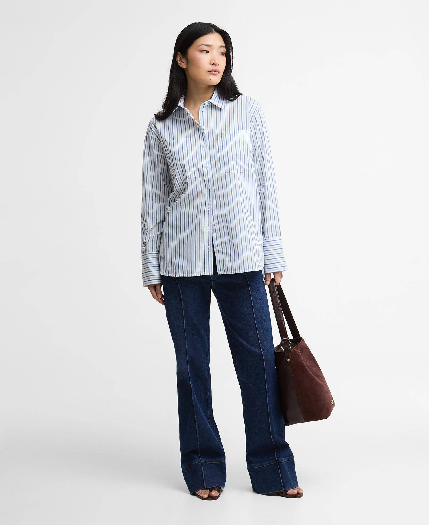Hemd Fawley Striped Relaxed Celestial Blue/Folkstone Stripe image number 1