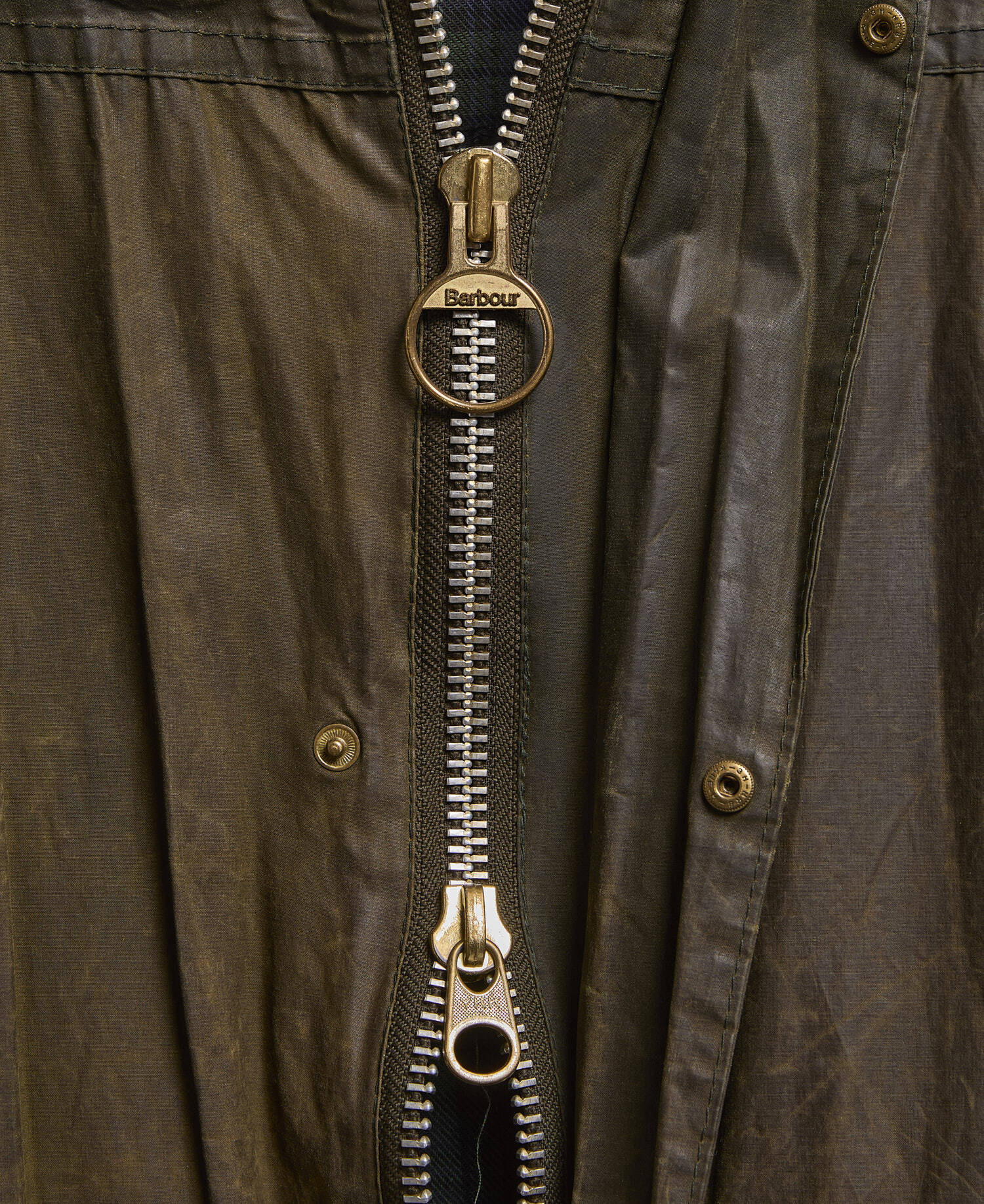 Barbour Re-Loved Men's Durham Waxed Jacket image number 4