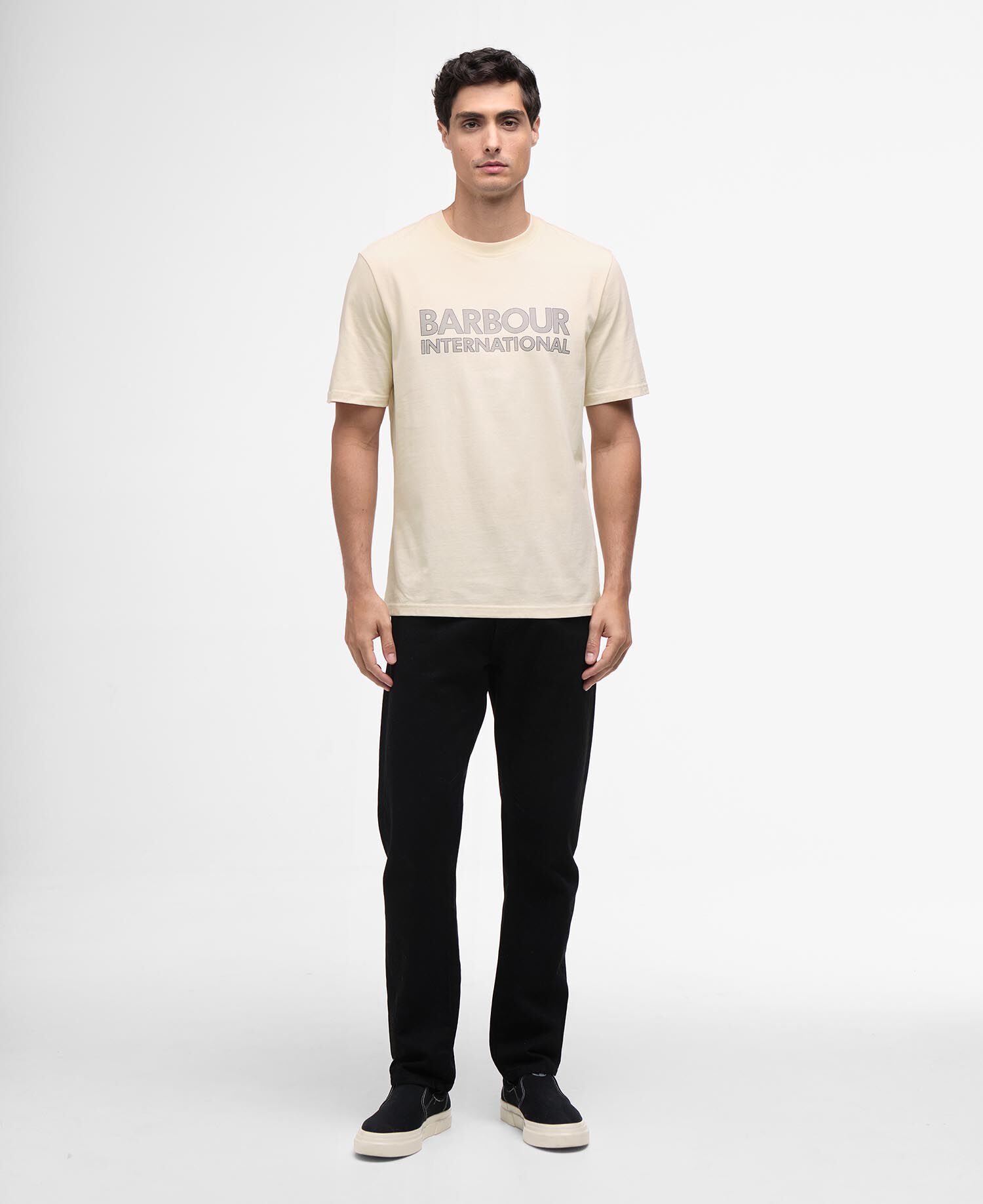 Essential Graphic T-Shirt Calico White