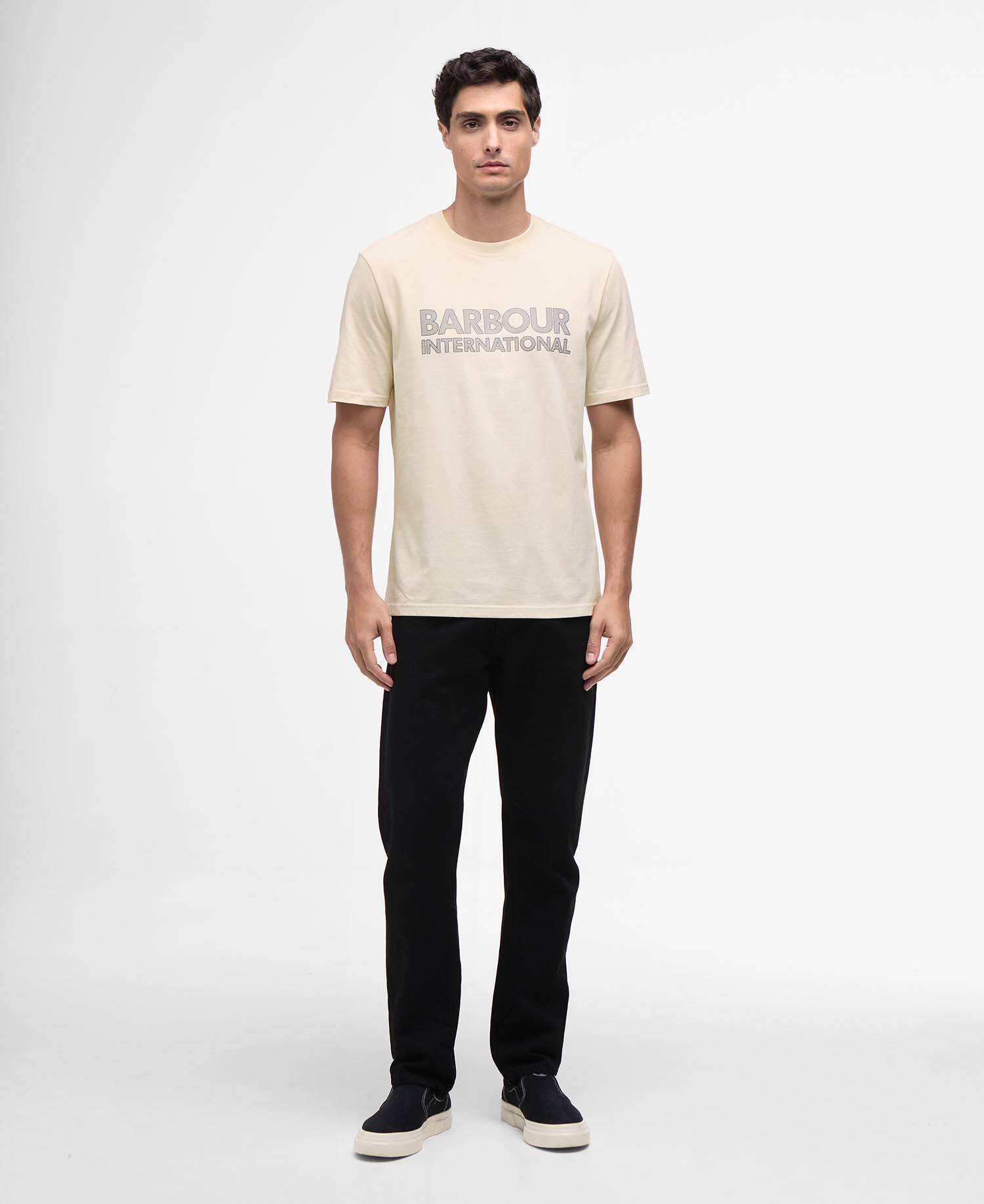 Essential Graphic T-Shirt Calico White image number 1
