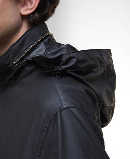 Wachsjacke Editor Black