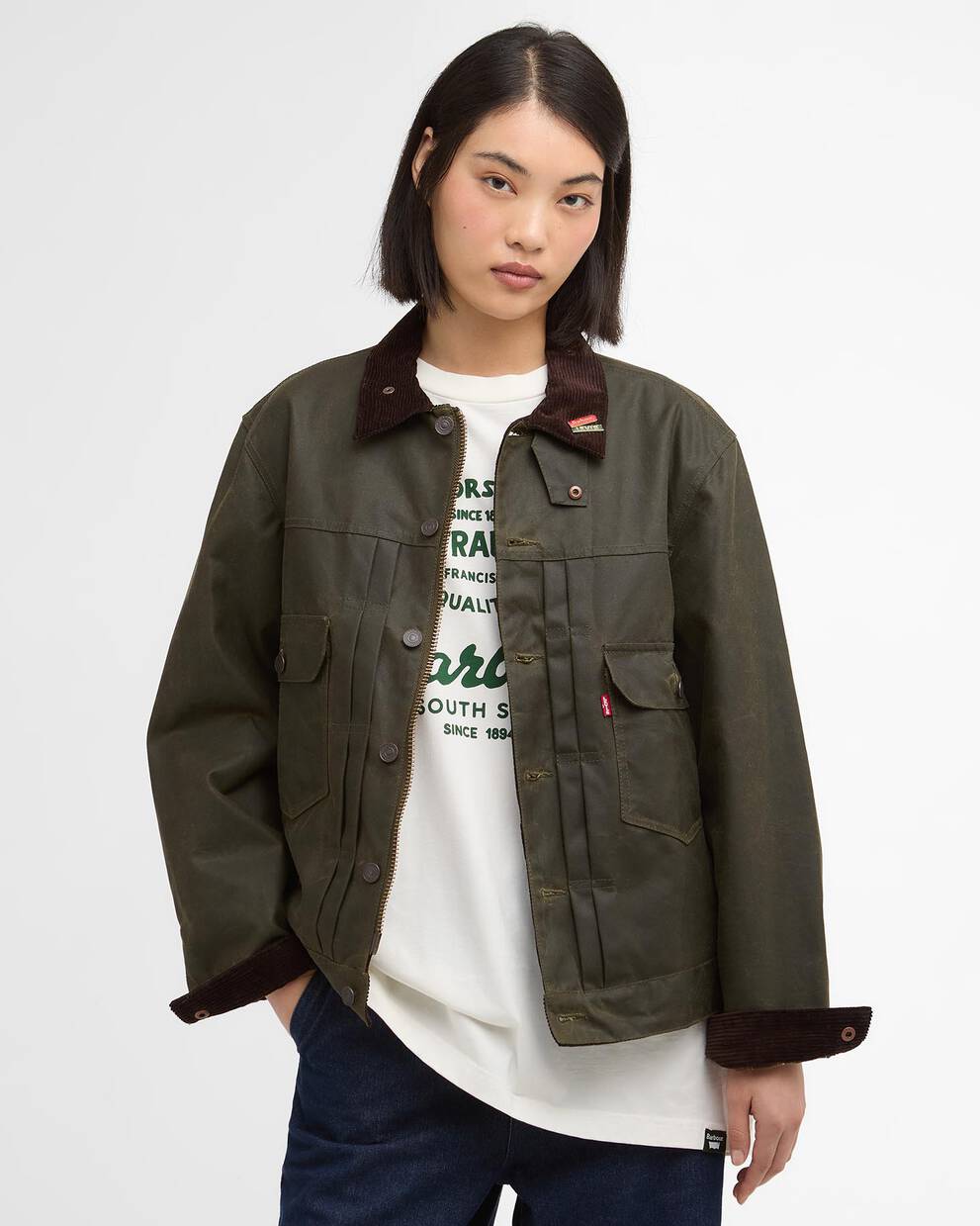 Barbour x Levi&rsquo;s&reg; Wachsjacke Type II
