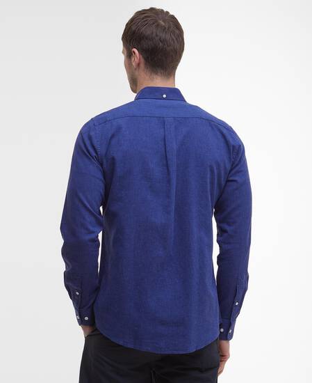 Nelson Tailored Long-Sleeved Shirt Indigo
