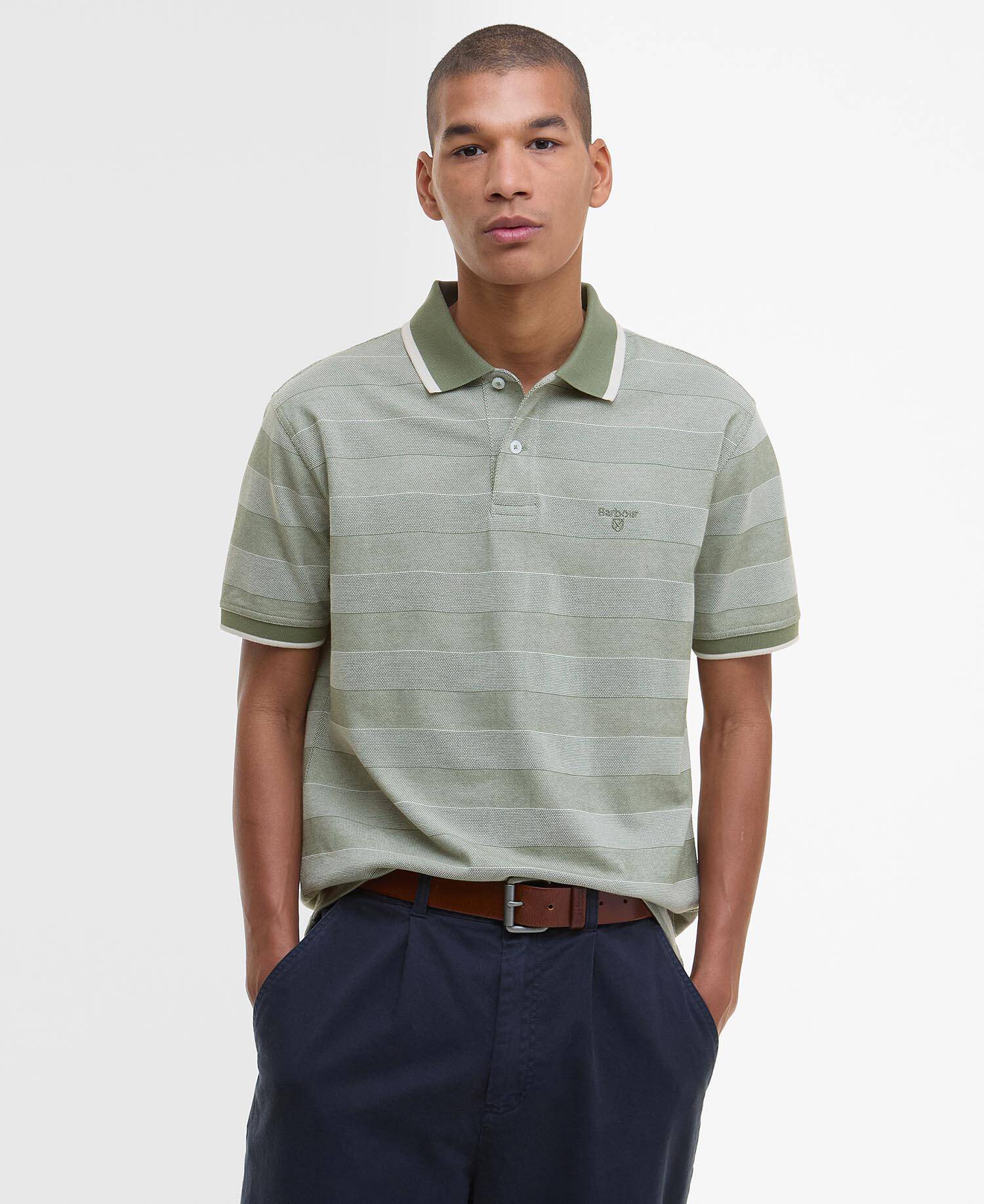 Branton Striped Polo Shirt image number 0
