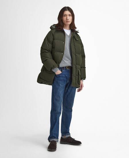 Oversized Beaufort Puffer Jacket Sage Oversized Beaufort Puffer Jacket Sage