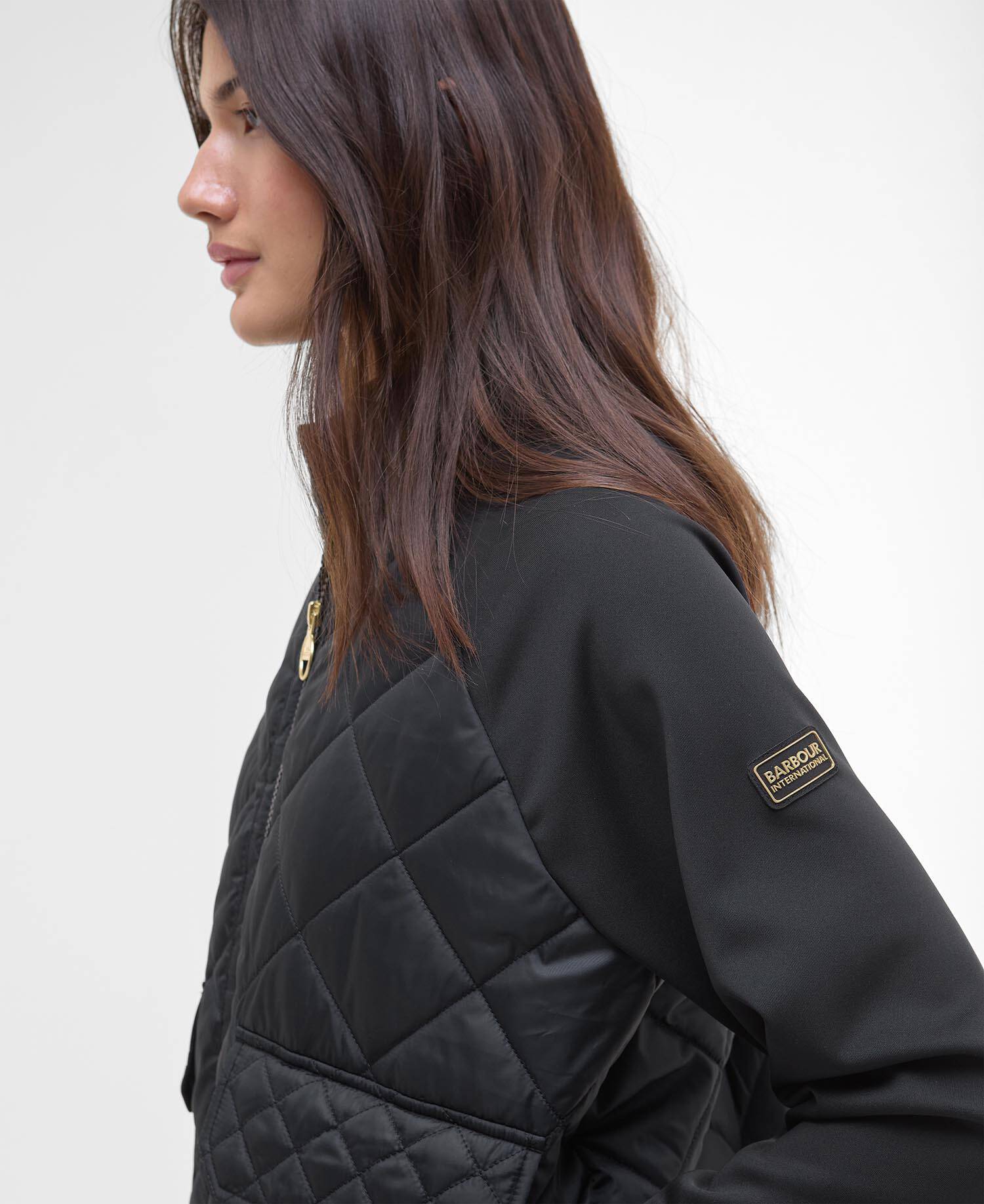 Ebony Quilted Sweatshirt image number 4