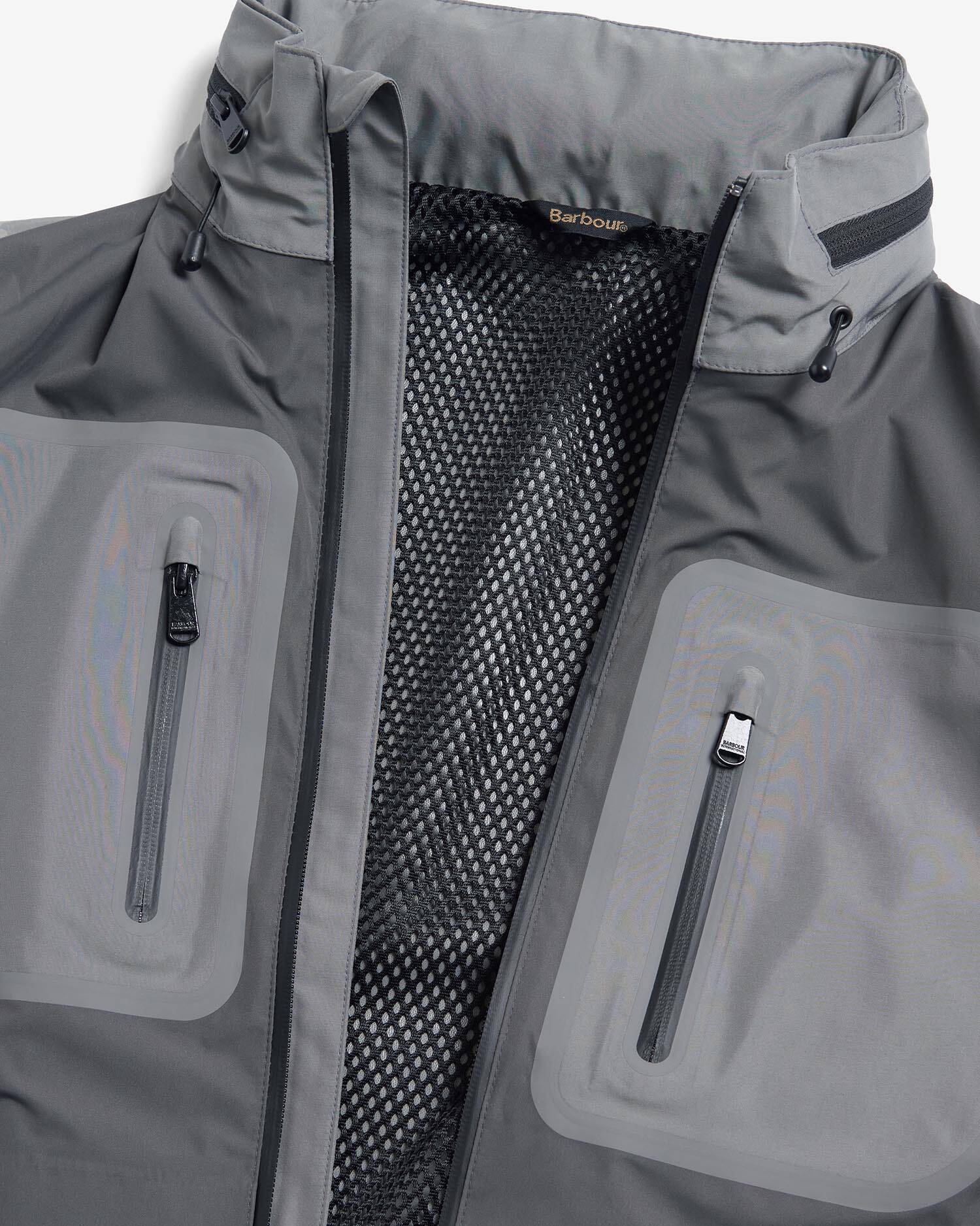 B.Intl Chevin Waterproof Jacket Gargoyle image number 6