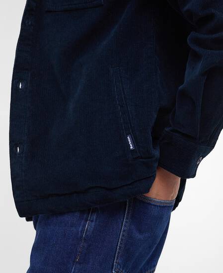 Cord Overshirt Classic Navy