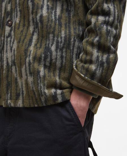 Boldon Relaxed Camo Overshirt