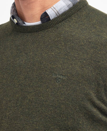 Essential Crew Neck Jumper Seaweed