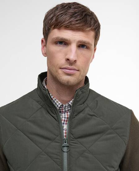 Hybrid Fleece Jacket Olive