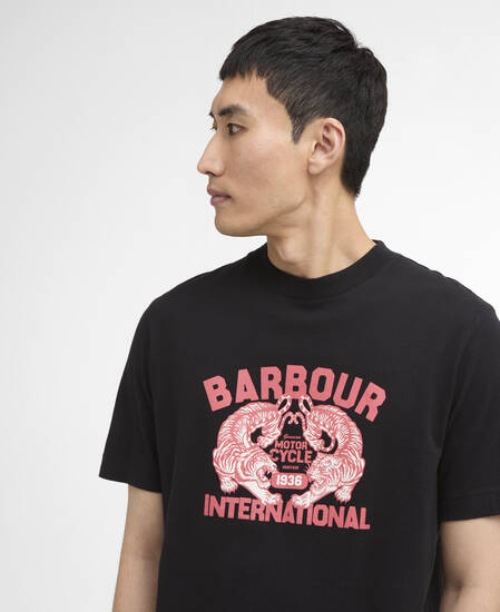 T-shirt con stampa Talisman Black