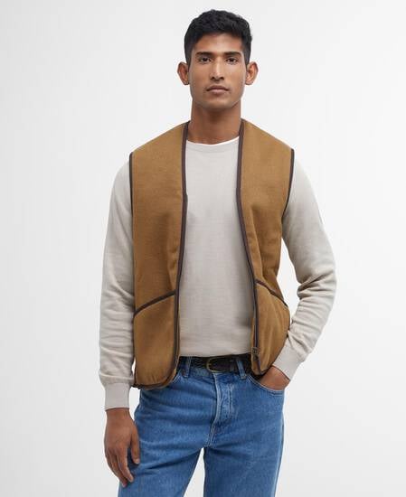 Warm Pile Zip-In Liner Classic Brown