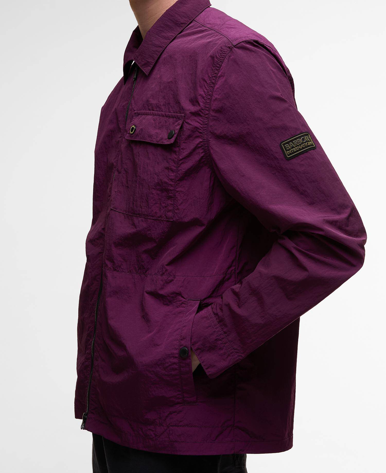 Inline Overshirt Potent Merlot image number 3
