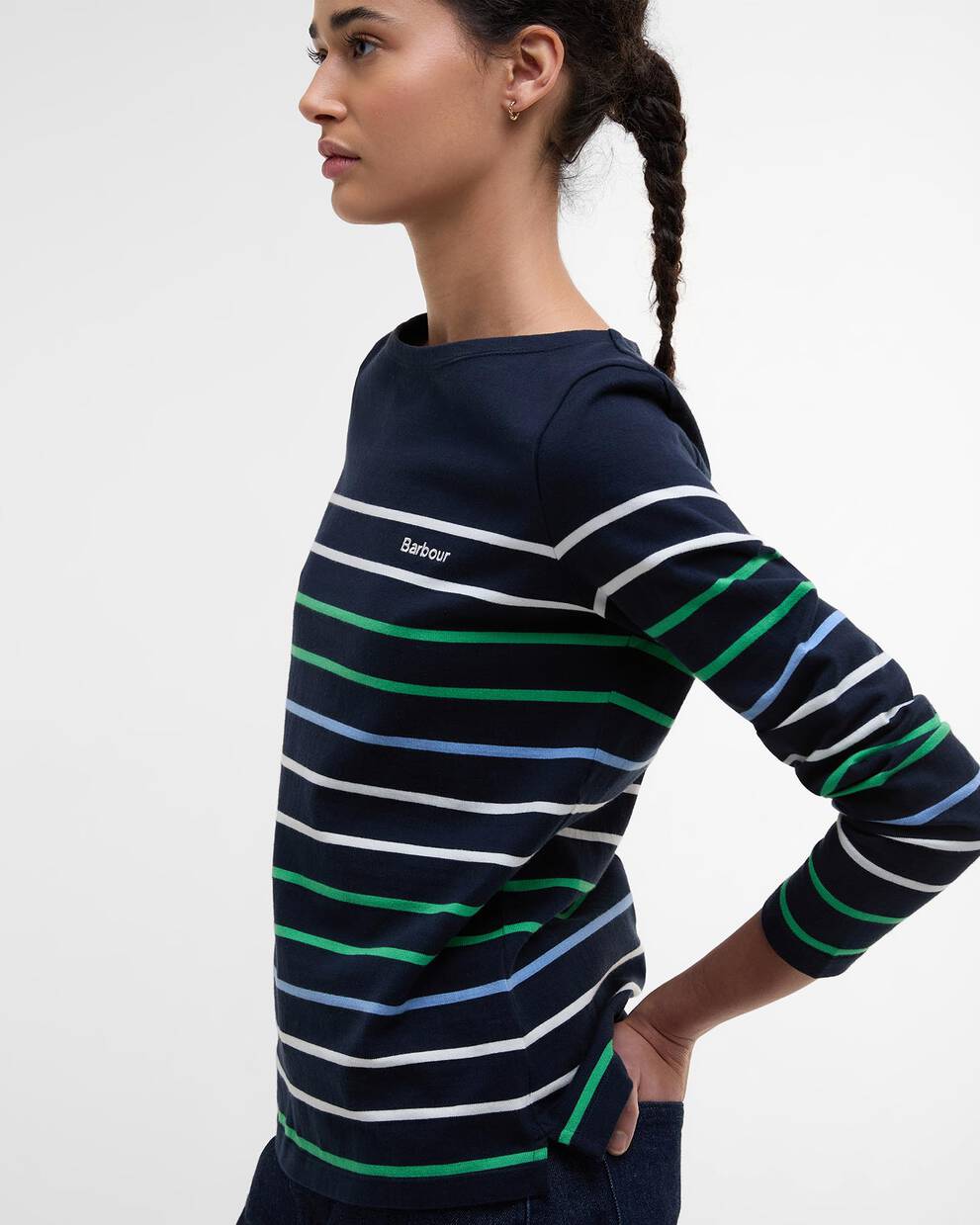 Hawkins Striped Long-Sleeved T-Shirt
