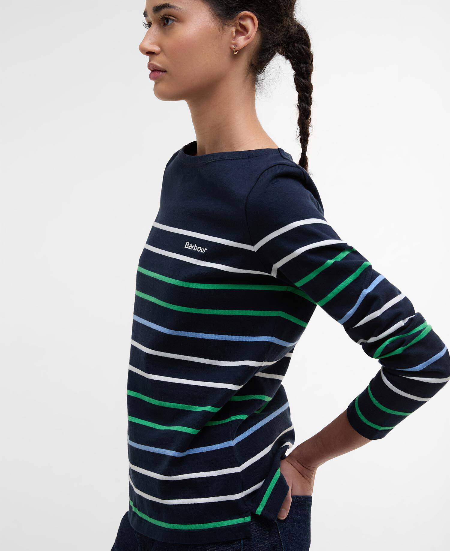 Hawkins Striped Long-Sleeved T-Shirt image number 4