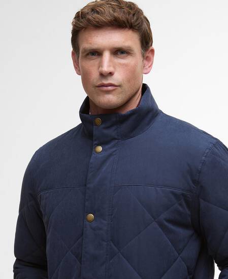 Elter Quilted Jacket Navy Elter Quilted Jacket Navy