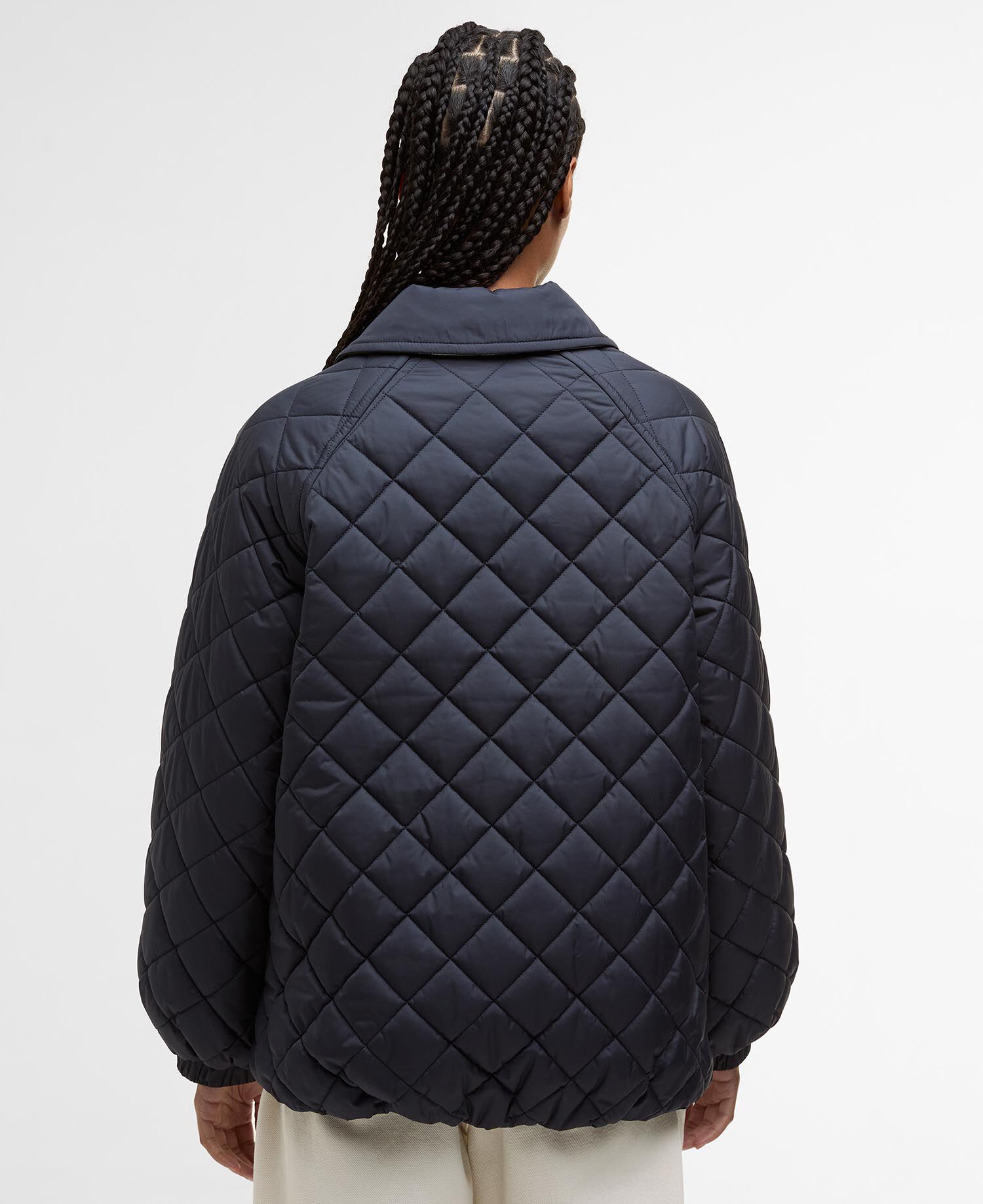 Giacca trapuntata Laoise Dark Navy/Ancient Poplar