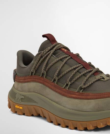 Barbour x SOREL Callsign Horizon GTX Waterproof Trainers Olive