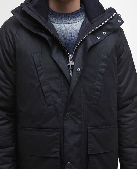 Oakdale Waxed Jacket Black