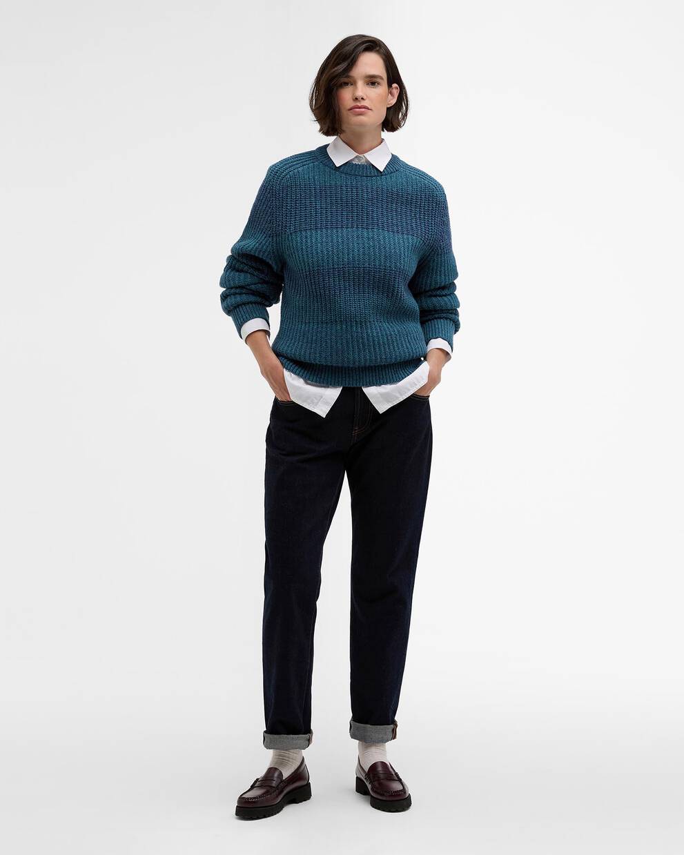 Maglione girocollo Saddle Paul Smith loves Barbour