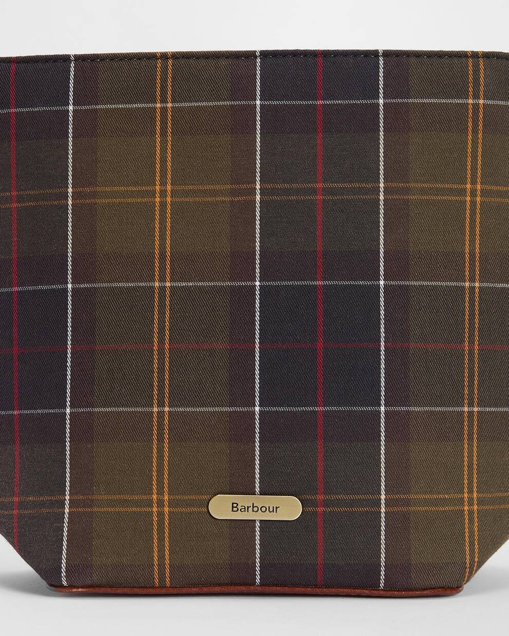 Cedar Tartan Bucket Bag