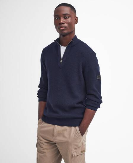 Crawley Half-Zip Jumper Classic Navy