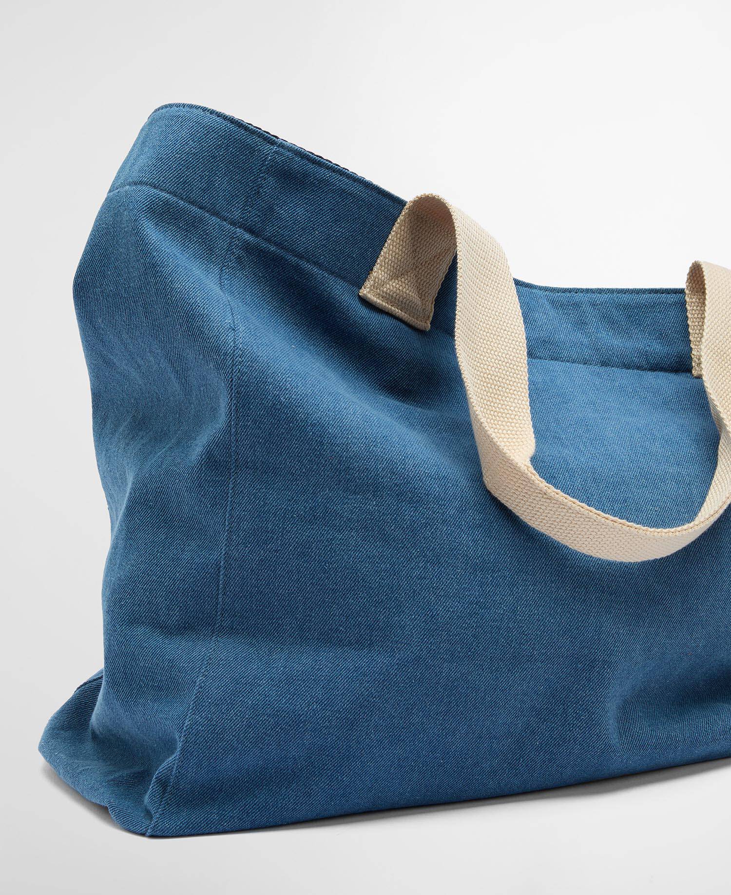 Emily Denim Tote Bag Denim image number 5