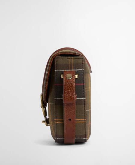 Borsa a tracolla con motivo tartan Elm Classic Tartan