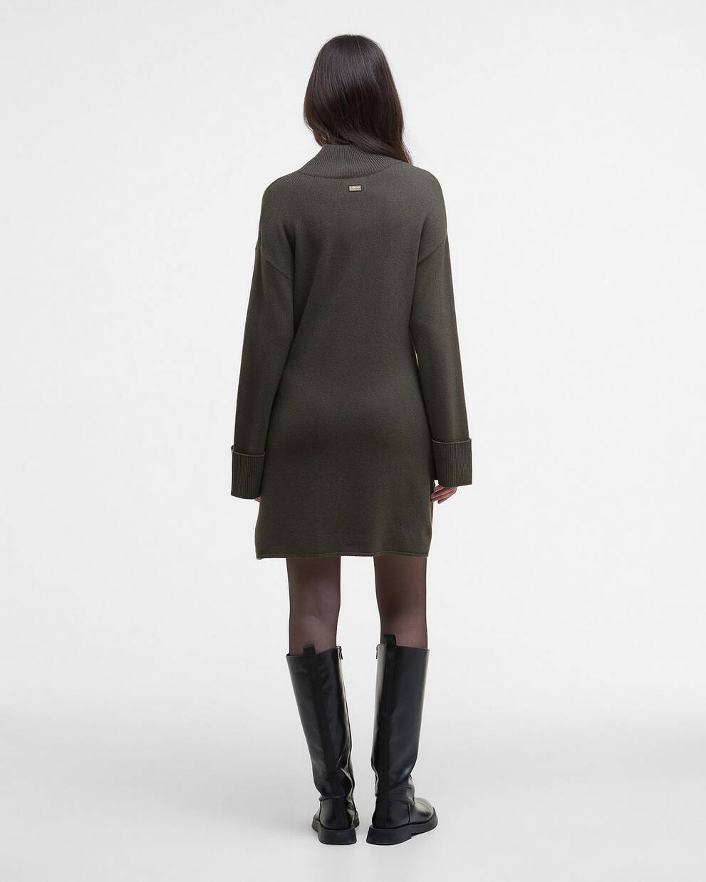 Mini-abito in maglia Lana