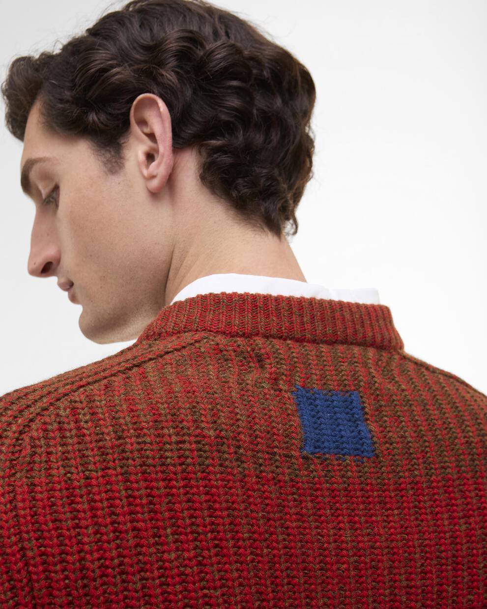 Maglione girocollo Saddle Paul Smith loves Barbour
