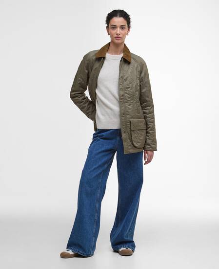 Giacca Beadnell Polarquilt Military Brown