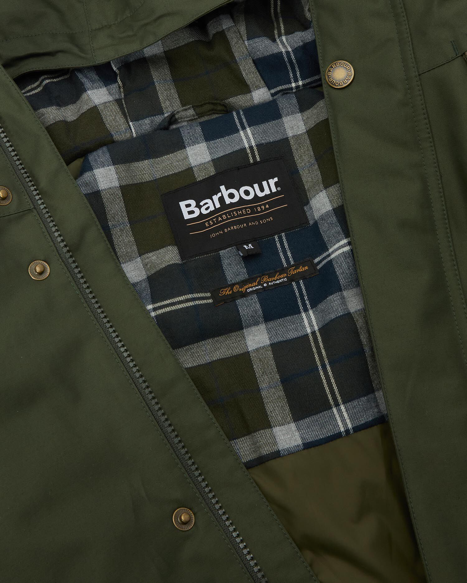 Jacke Modern Lorden Showerproof Mac Olive