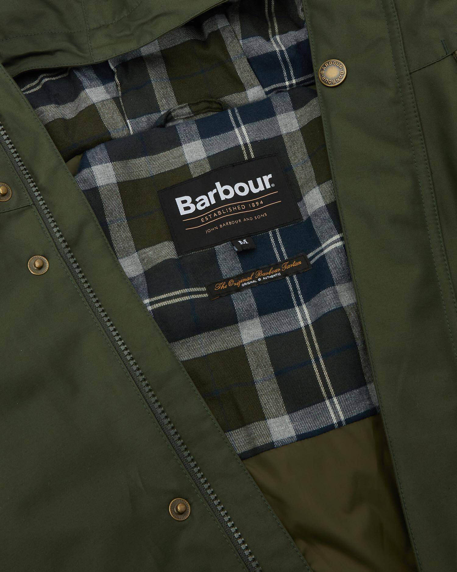 Jacke Modern Lorden Showerproof Mac Olive image number 6