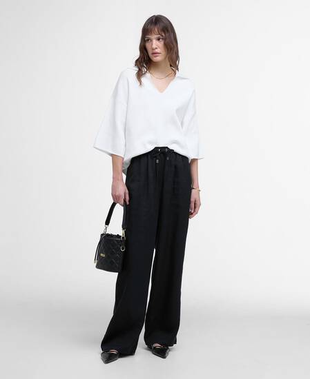 Natalia Knitted T-Shirt Cloud