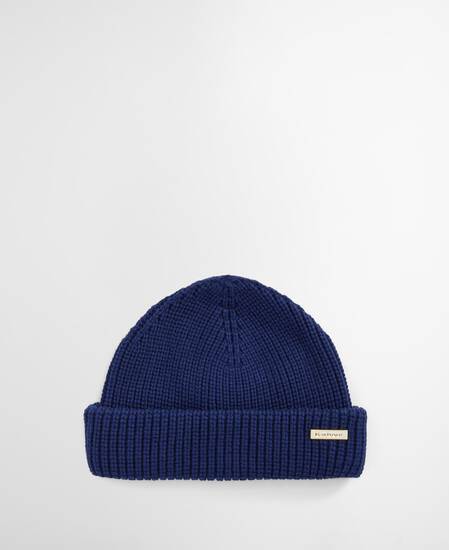 Mosely Fisherman Beanie Inky Blue