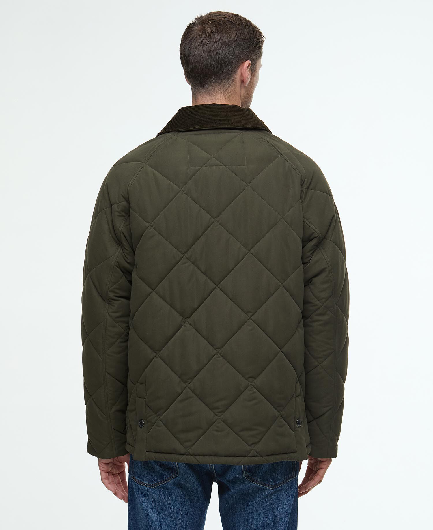 Modern Bedale Quilted Jacket Olive