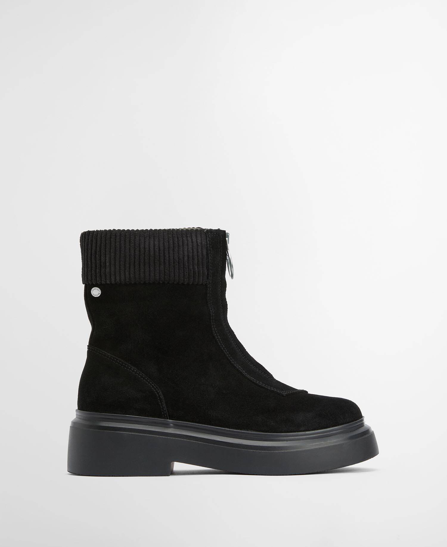 Imelda Zip-Front Ankle Boots image number 0