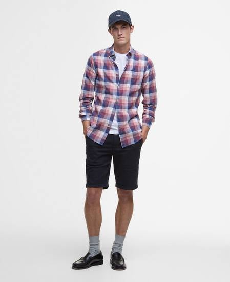 Hillroad Tailored Long-Sleeved Shirt Red Spice