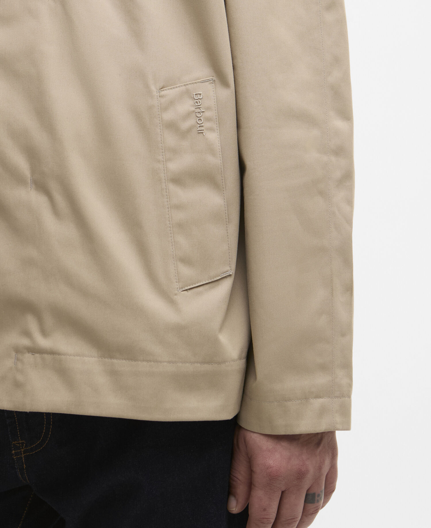 Jacke Short Roking Waterproof Washed Stone/Highland Loch