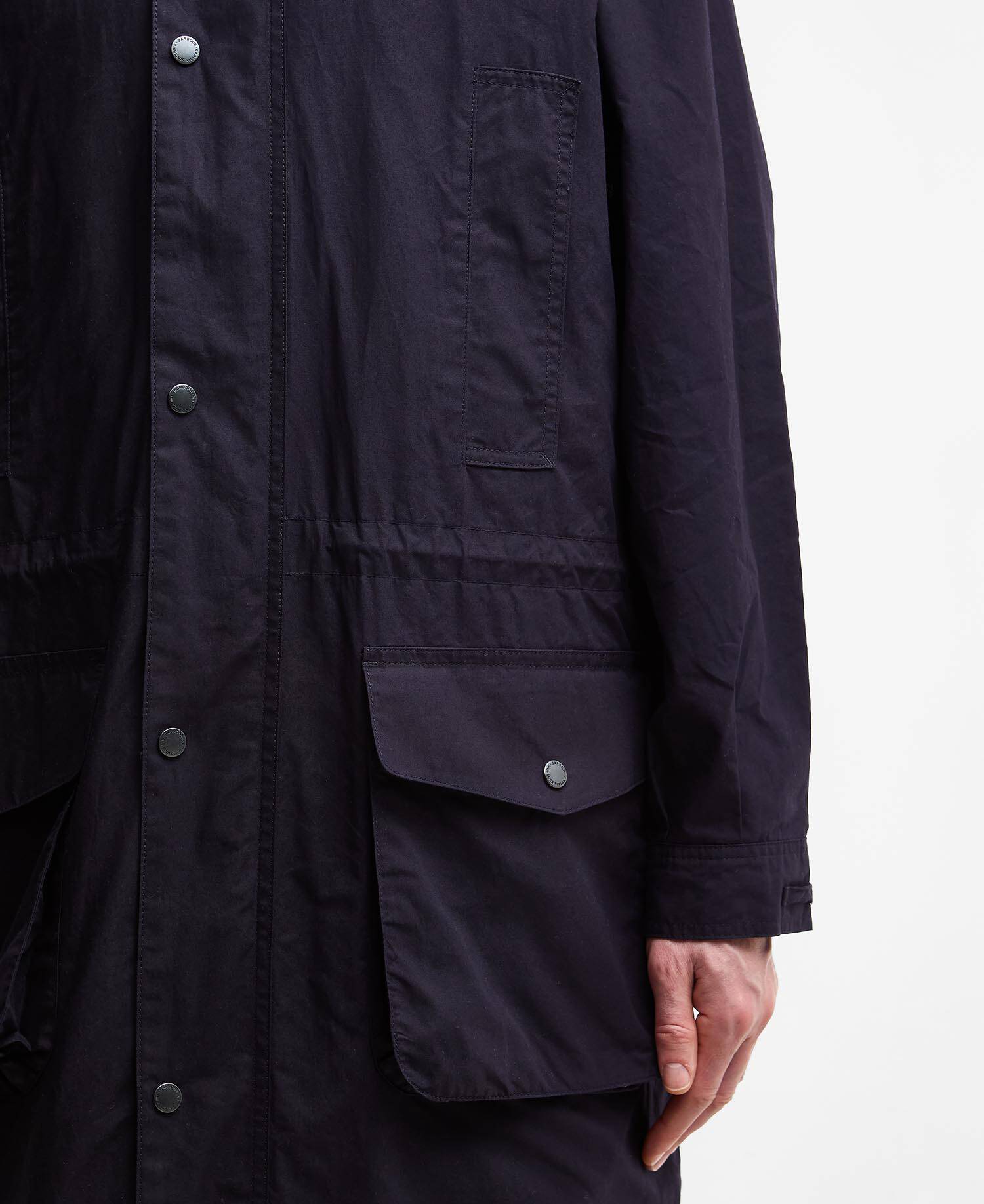 Barbour x Kaptain Sunshine Endurance Casual Jacket Dark Indigo image number 7