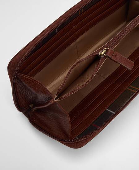 Birch Leather Matinee Purse Brown Birch Leather Matinee Purse Brown