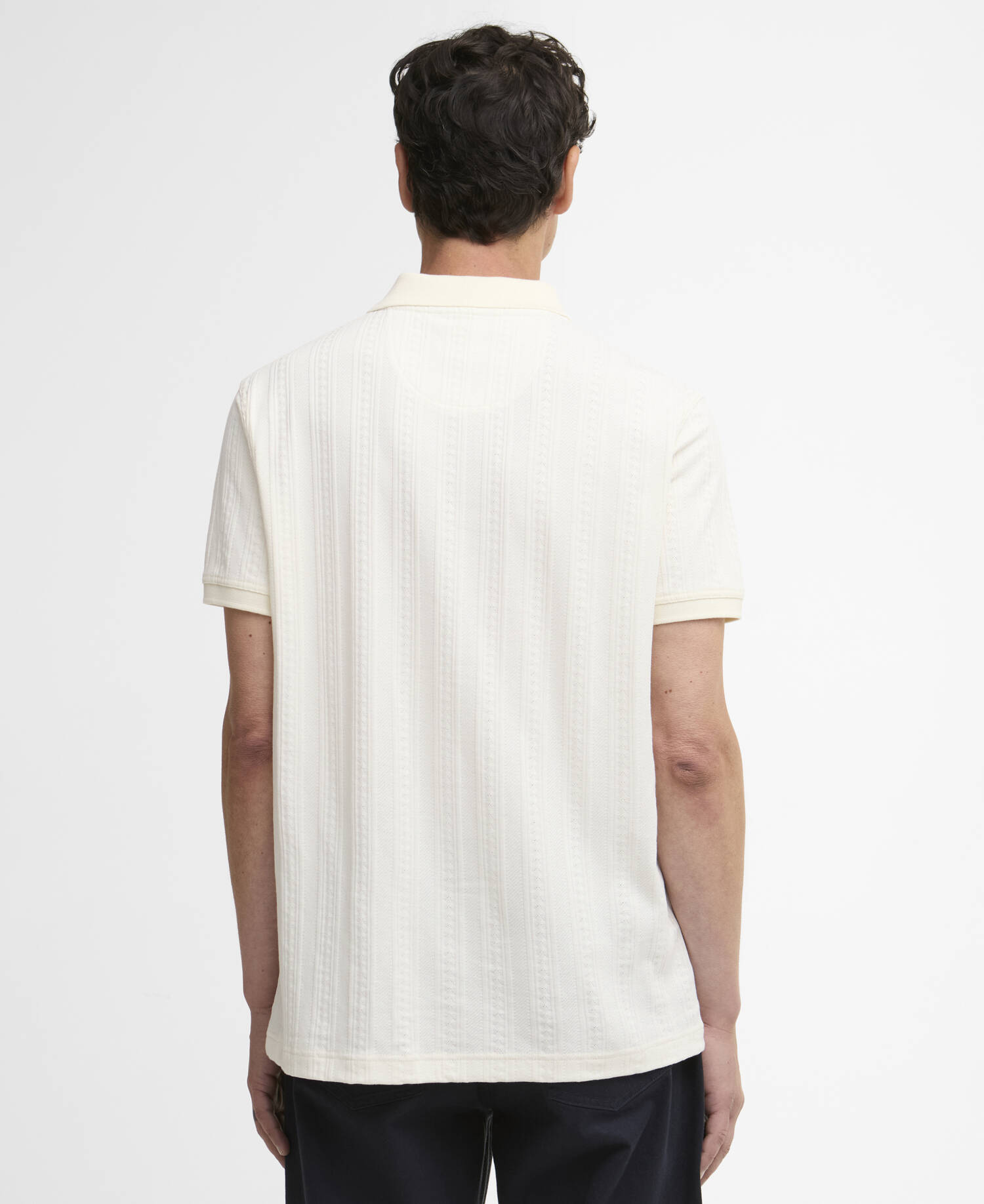 Harwell Tailored Polo Shirt Whisper White image number 2