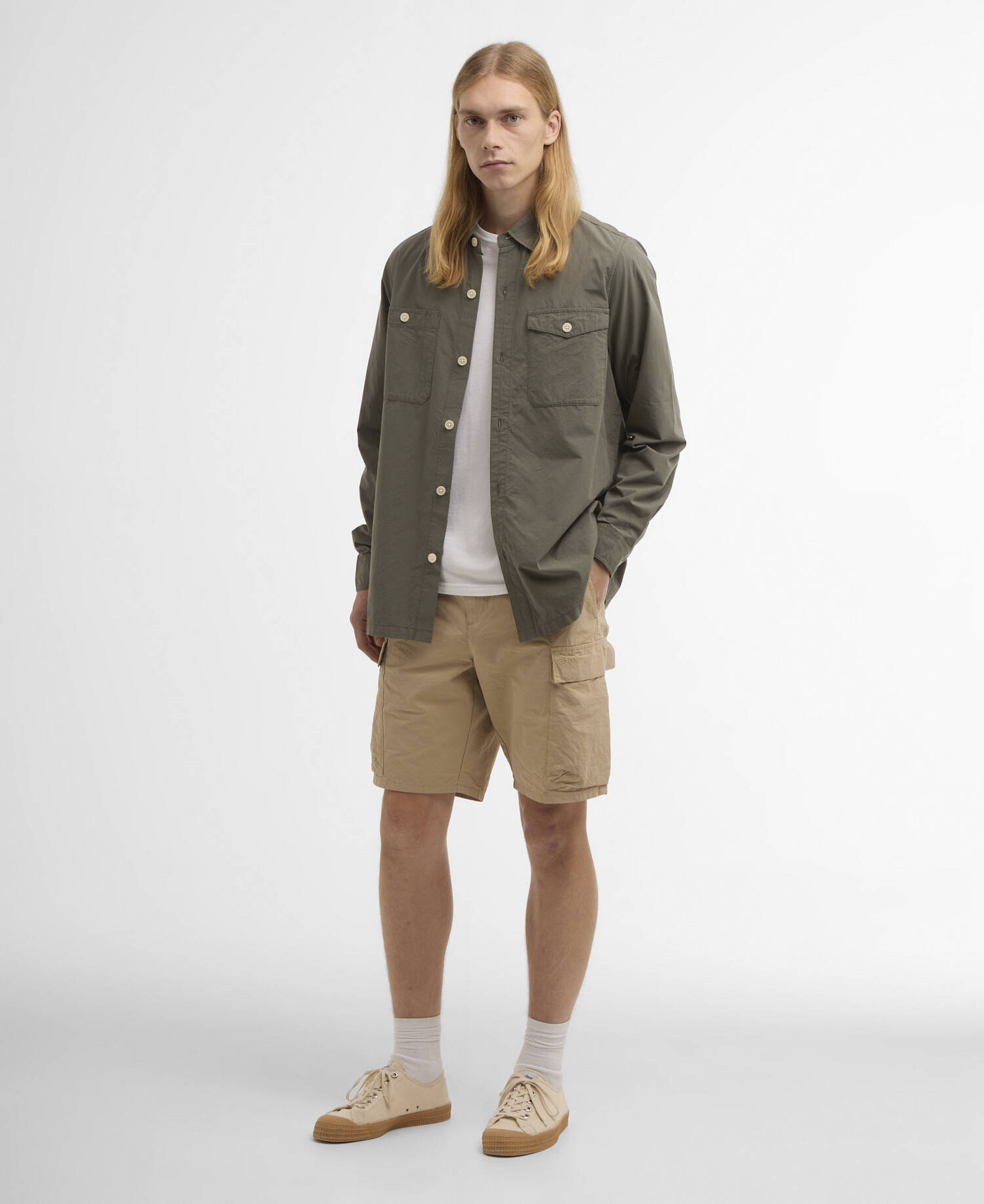 Camicia Ryehill testurizzata dalla vestibilit&agrave; rilassata image number 1