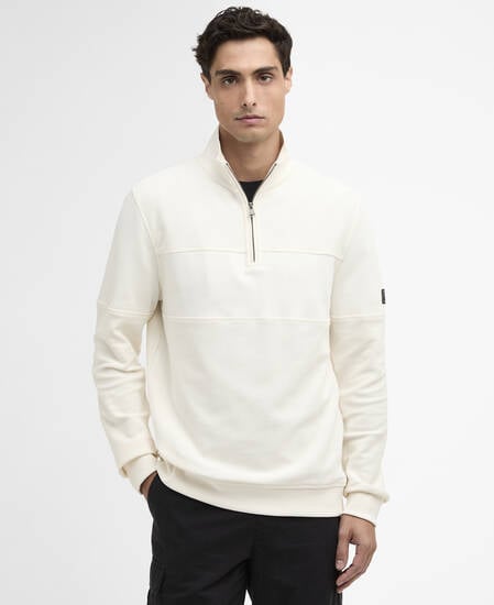 Kaspian Quarter-Zip Sweatshirt Whisper White
