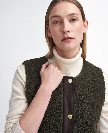 Gilet Dulsie in pile Teddy 