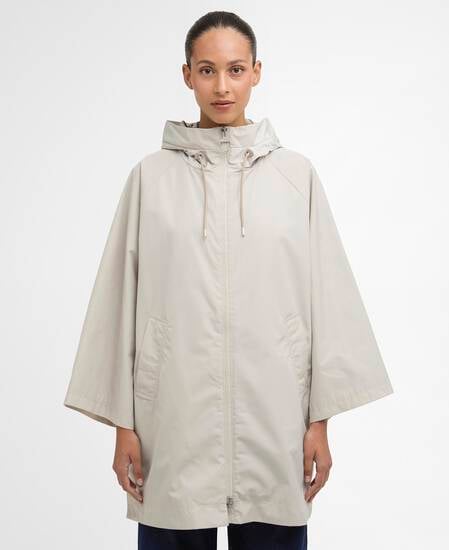 Kinsale Showerproof Cape Mist/Dress Navy Tartan