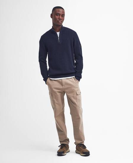 Crawley Half-Zip Jumper Classic Navy