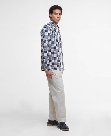 Sault Tailored Long-Sleeved Shirt Riverstone Sault Tailored Long-Sleeved Shirt Riverstone
