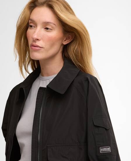 Giacca antipioggia Liya Black